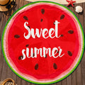 Beach Mat – Sandproof Outdoor Mat – Watermelon Design