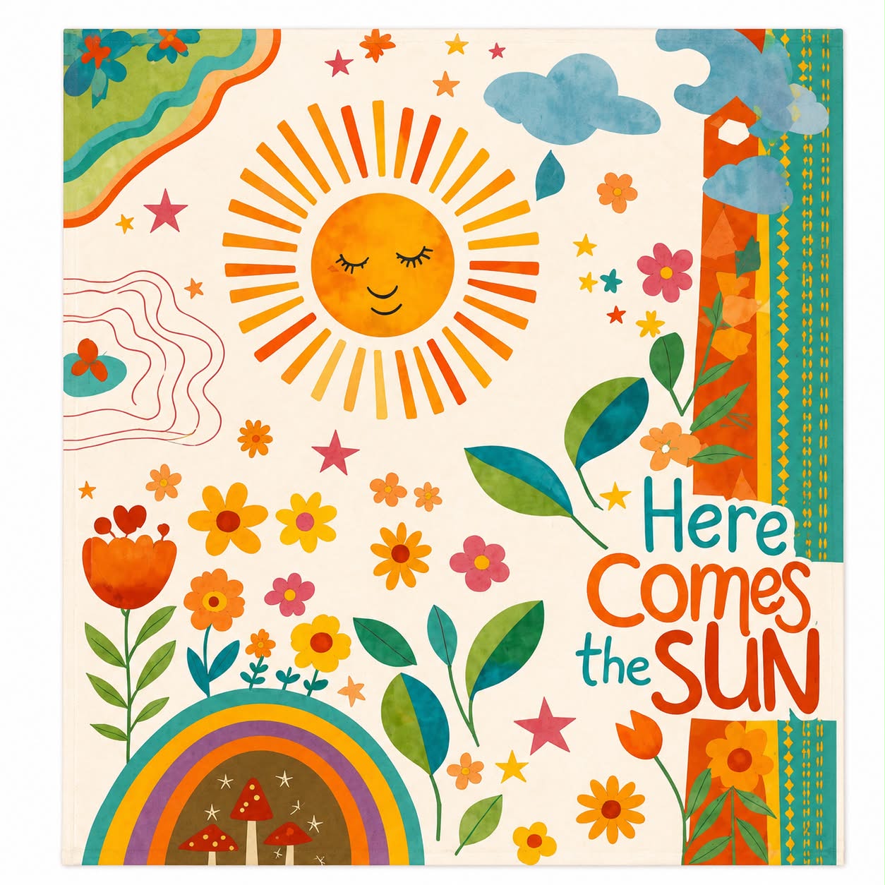 Beach Mat – Sandproof Outdoor Mat – Sunny Design