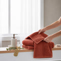 Pure Cotton Bath Towels–Weaves Design 500 GSM