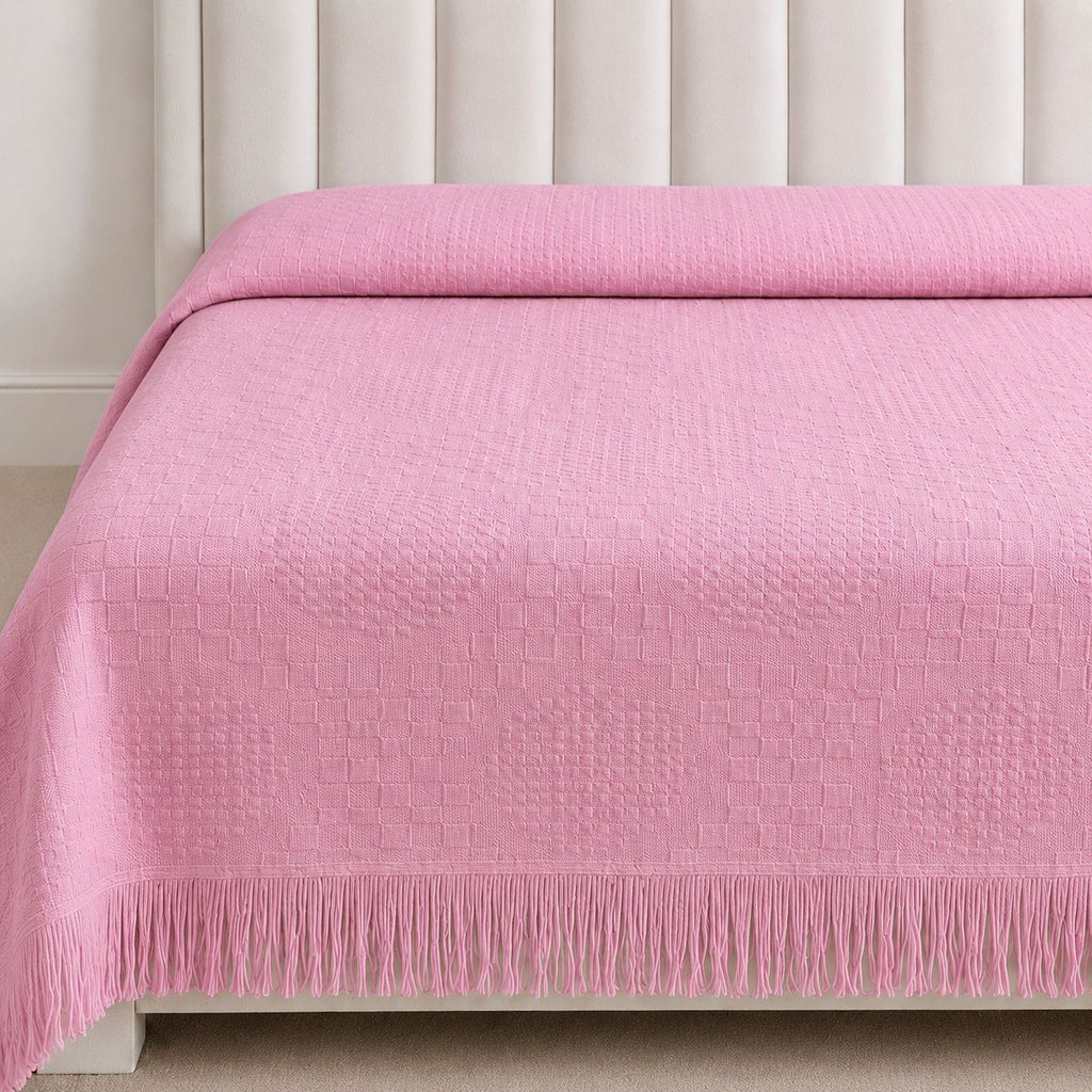 Summer Plain Coverlet  - Lightweight Soft Bedspread