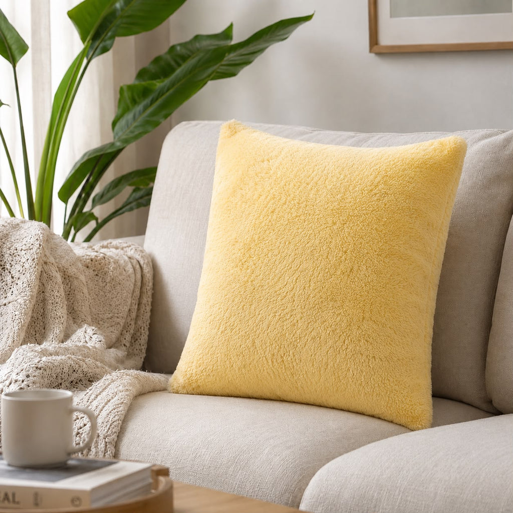 Double Face Fur Cushion – Soft & Cozy – 350GM