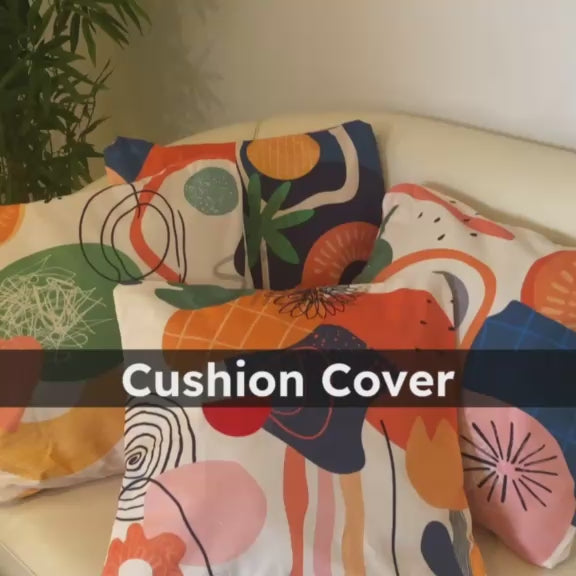 Cushion Cover Set 4 Pcs - Boho Design