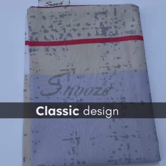Classic Long Pillowcase  – Soft & Breathable Blended Cotton