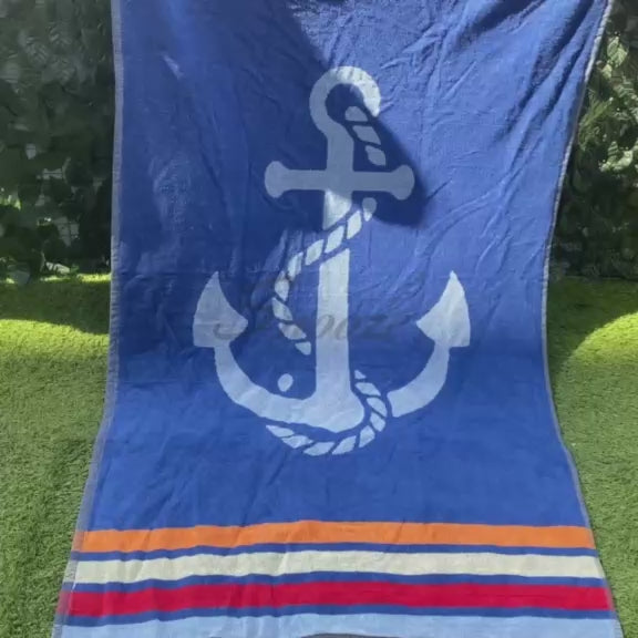 Beach Towel – Soft & Absorbent Ocean Design