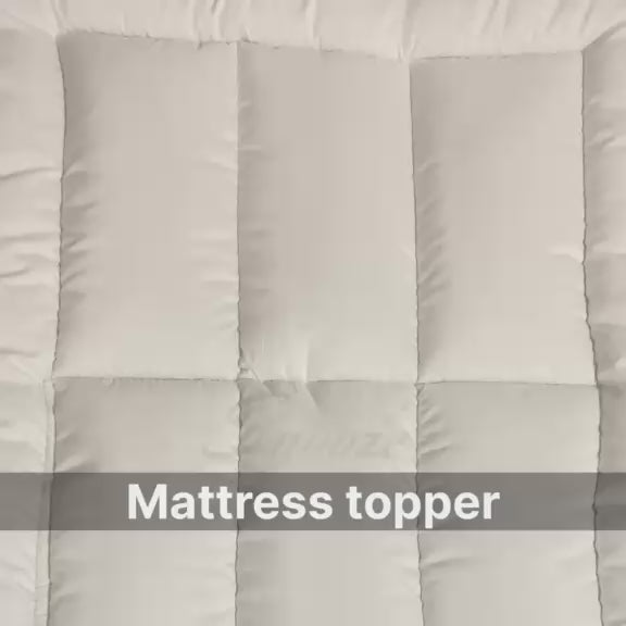 Baby Mattress Topper with Elastic Corners – Microfiber