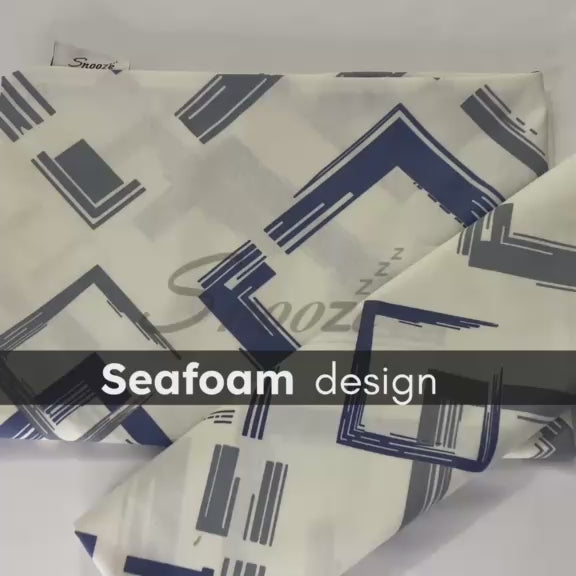 Seafoam Pillowcases Set of 2Pcs – Soft & Breathable Blended Cotton