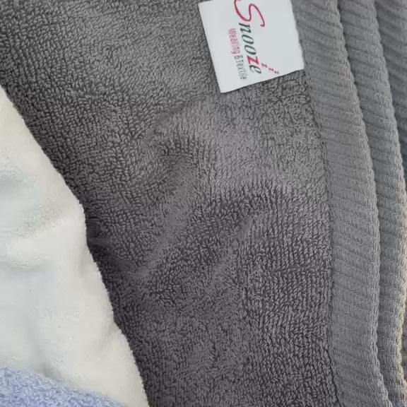 Pure Cotton Bath Towels–Weaves Design 500 GSM