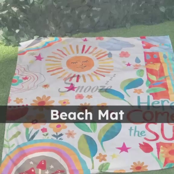 Beach Mat – Sandproof Outdoor Mat – Sunny Design
